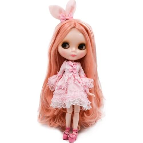 Neo Blyth Doll NBL Customized Shiny Face,1/6 BJD Ball Jointed Doll Ob24 Doll Blyth for Girl, Toys for Children HNBL09