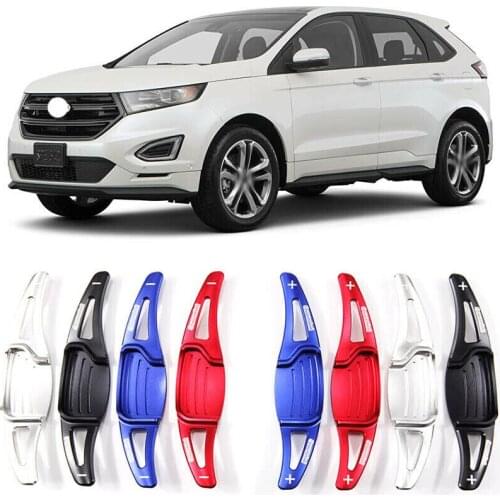 Savanini Alloy Add-On Steering Wheel DSG Paddle Shifters Extension For Ford Edge 2015-2018