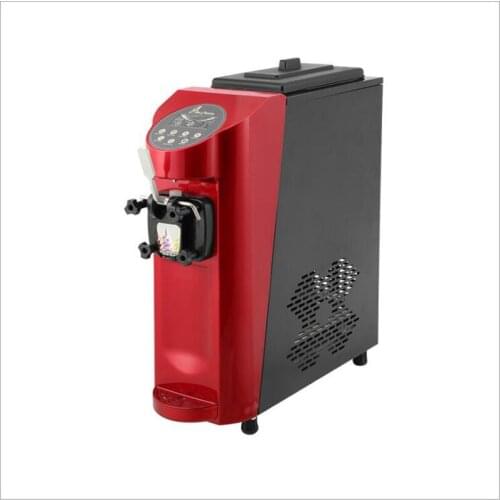 Soft Ice Cream Machine 1000W Desktop Single Head Ice Cream Machine Fruit Sundae Ice Cream Machine