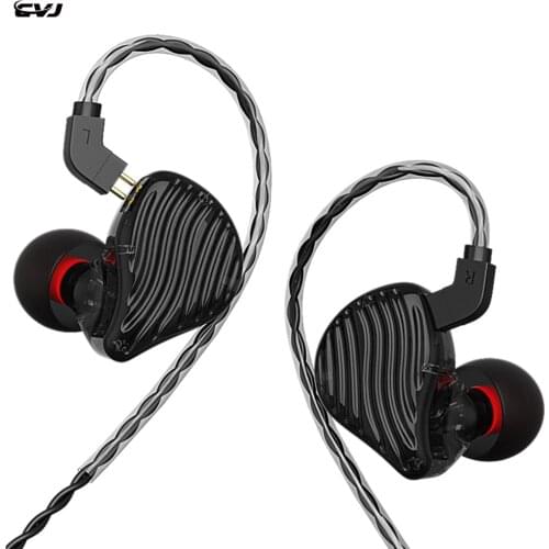 CVJ CSE 1BA+1DD Hybrid Driver In Ear Earphone HIFI Monitor Headsets Sport Running Earbuds Replaced Cable ZST X ZSN PRO X ST1 M10