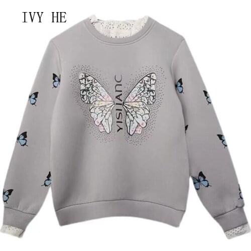 Женские толстовки с принтом OULA`F China At AliExpress