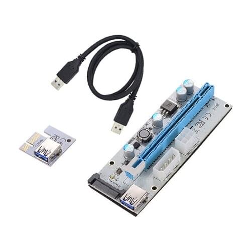 PCI-E To PCI Express 1x To16X Riser For Laptop External Graphics Card EXP GDC BTC Antminer Miner MPCIe To PCI-e Slot Mining New