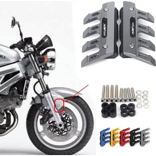 Motorcycle Front Fender Side Protection Guard Mudguard Sliders For Suzuki SV1000 SV1000S SV1000N Accessories universal
