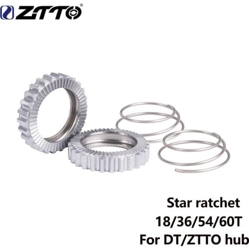 ZTTO Star Ratchet Bicycle Hub Service Kit MTB 18T/36T/54T/60T TEETH For DT wheel group SWISS Mountain Road Bike Gear Hub