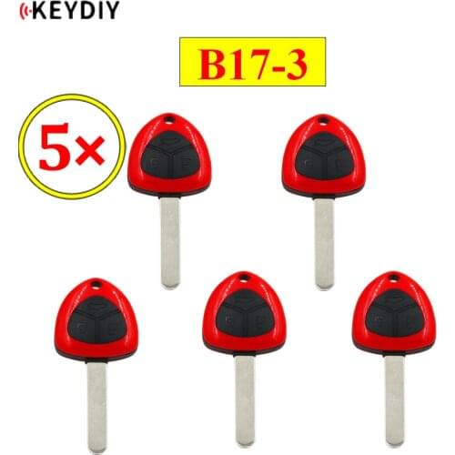 5pcs/lot KEYDIY B series B17-2 3 button universal KD remote control for KD200 KD900 KD900+ URG200 KD-X2 mini KD for Ferrari styl