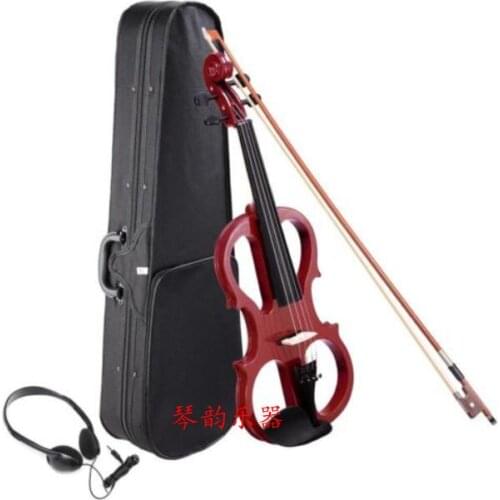 High-end professional electro-acoustic electronic violin High-grade paint ebony accessories domestic pickup professional playing