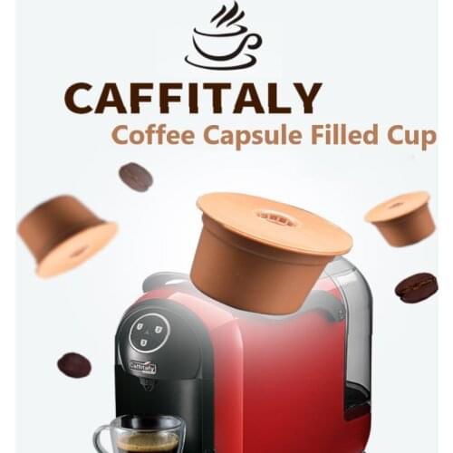 3pcs/lot Coffee Machine Reusable 8g Capacity Capsule Coffee Cup Filter For Caffitaly Capsule Coffee Machine Coffee Filters