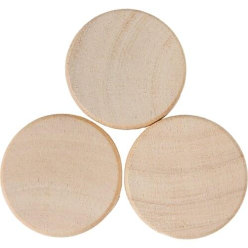 4/8/12pcs Wood Round Pull Knobs Natural Wooden Cabinet Drawer Wardrobe Knobs for Cabinet Drawer Handle Handles for Furniture