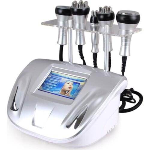 5 in 1 Ultrasonic Fat Slimming Apparatus 40K Ultrasonic Fat Slimming Beauty Apparatus Negative Pressure Liposuction Sculpting