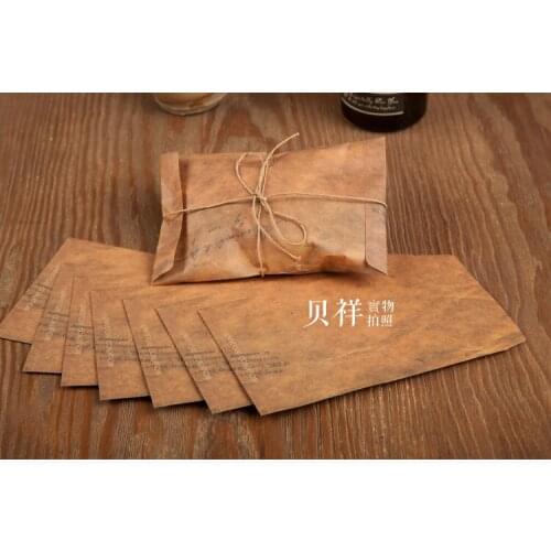Zakka retro manila envelope Old Postcard bag bag wax envelope 16x11cm 50pcs