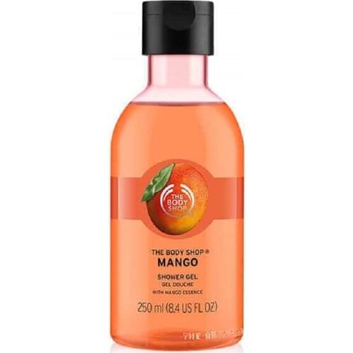 The Body Shop Mango Shower Gel Body Washer 250 ml Moisturizing Nourishing Dry Skin Normal Skin Fresh Smell Soap Free Bath