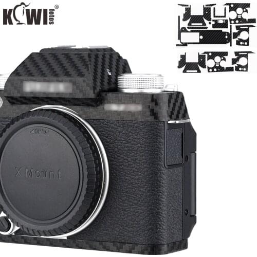 Camera Body Sticker Protective Skin Film Kit For Fuji Fujifilm X-T200 XT200 Anti-Scratch Protector 3M Sticker Carbon Fiber Black