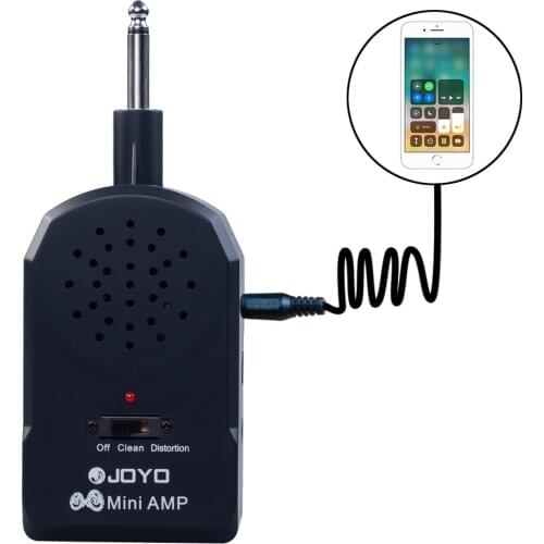 JOYO JA-01 Guitar Amplifier Mini AMP Headphone Portable Speaker Mp3 Headphone Amp Clean Distortion Effect for Electric Guitar