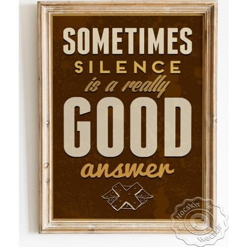 Classic Quotes Art Poster, Literature Vintage Canvas Painting, Retro Brown Background Wall Picture, Library Cafe Home Decoration