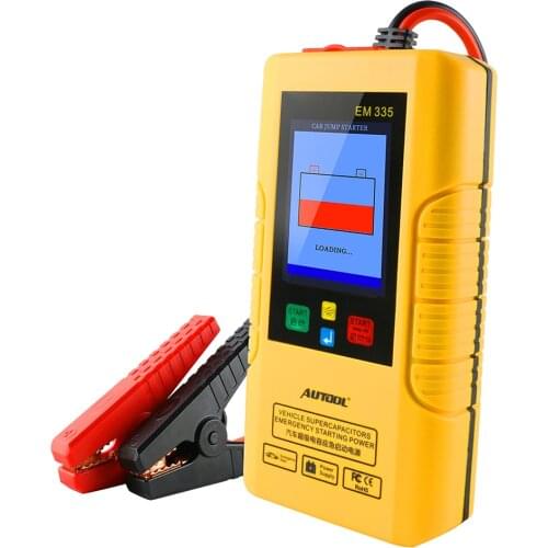 EM335 No Battery Car Jump Starter 1000A Unlimited Use Portable Emergency