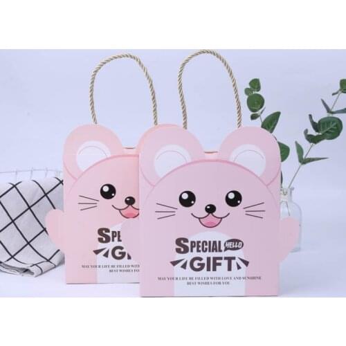 Recycled Custom Logo Printed Grocery Shopping Packaging Brown Kraft Paper Bag With Handles,Paper Shopping Gift Bag --XP2078