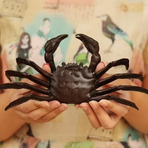 Home Decorations Copper Crab ornaments octagon to the general decoration of the financial windfall