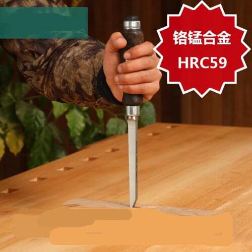 Advanced heavy mortising chisels, woodworking chisels, chromium manganese alloy steel materials, woodworking tools