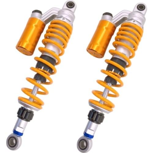 2piece 360mm Universal Shock Absorbers motorcycle for Honda Yamaha Suzuki Kawasaki Dirt Bikes Kart ATV Motorcycle and Quad