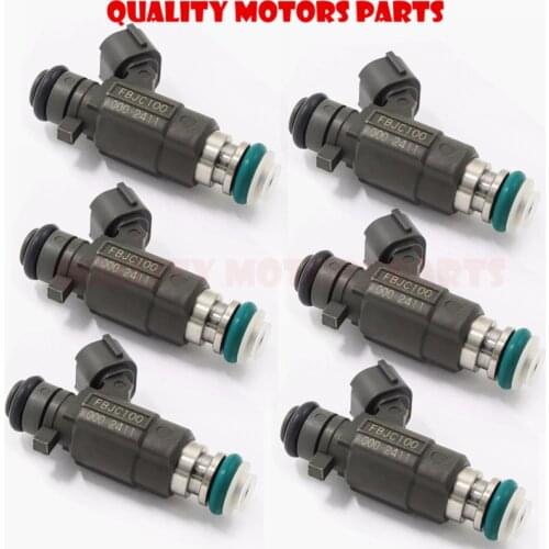 6 Pcs Fuel Injectors For Nissan Infiniti 350Z FX35 2.0 2.2 2.5 3.0 3.5 FBJC100 OEM engine fuel injector nozzel