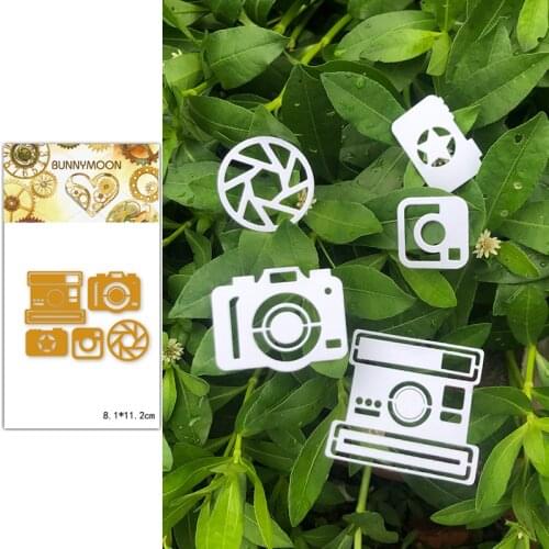 CH New Arrival 2021 camera Metal cutting dies stencil Greeting Card Decoration DIY Scrapbooking Scrapbook Paper Photo Album
