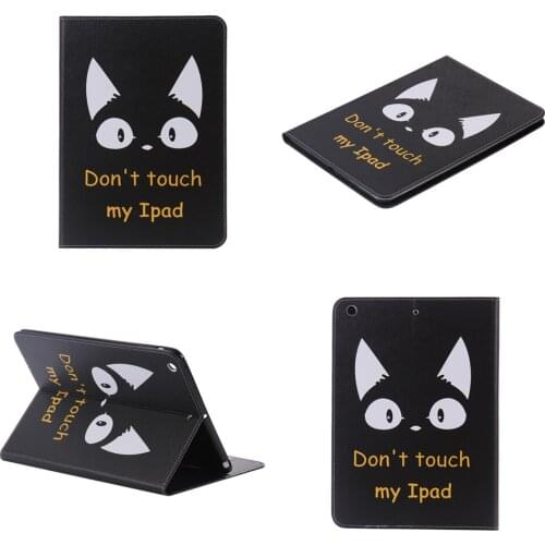 PU Leather Flip Case for Apple iPad air 3 2 1 iPad mini 4 3 2 1 iPad 2 3 4 5 6 7 iPad Pro 9.7" 12.9" don't touch my pad cases