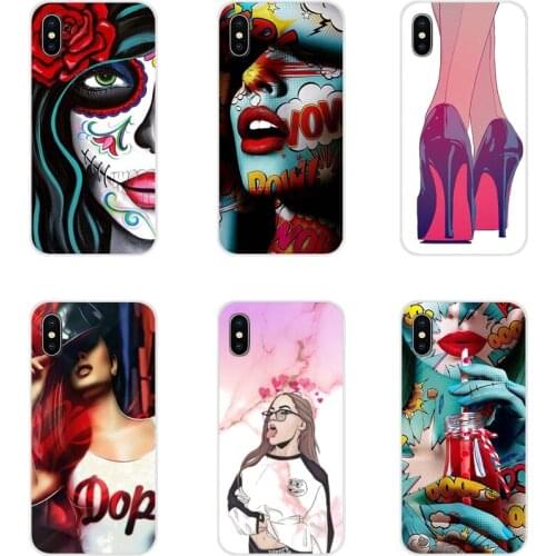 For Apple iPhone X XR XS 11Pro MAX 4S 5S 5C SE 6S 7 8 Plus ipod touch 5 6 Silicone Phone Skin Case Secret life sexy body pop art