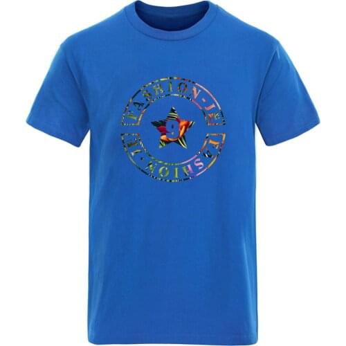 Nine Print Oversize Cotton Mens T-shirts Fashion Summer Tops Tees Hip Hop Short Sleeve Male Leisure Retro 2020 Homme Camisetas