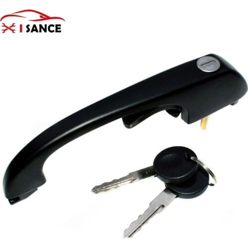 ISANCE LEFT OR RIGHT OUTER FRONT DOOR HANDLES W/KEYS 251837205 For VOLKSWAGEN VANAGON 1980-1991 1.9L ,2.0L,1.6L,2.1L