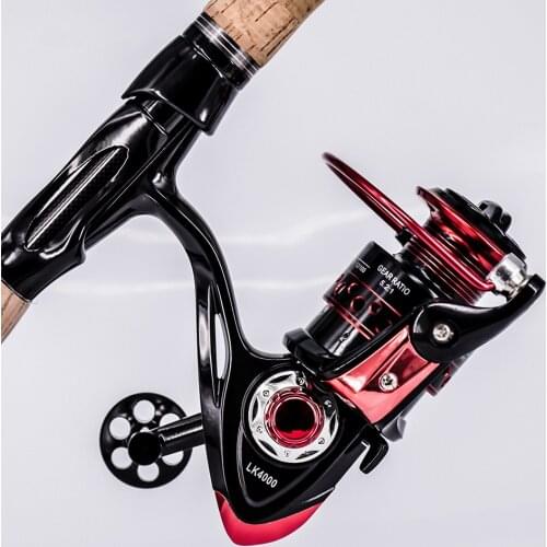Metal coil Spinning Fishing Reel 14BB Gear Ratio 5.2:1 Brake Design Trolling Strong Drag spinning wheel reel gear twist pesca