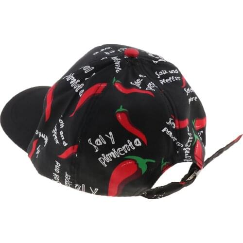 Fashion Style Pepper Pattern Baseball Cap Men Women - Classic Adjustable Hat