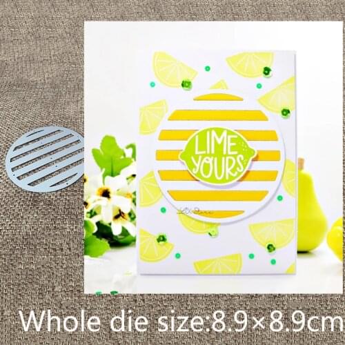 New Design Craft Metal stencil mold Cutting Dies Circle Stripe decoration scrapbook die cuts Album Paper Card Craft Embossing