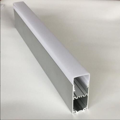 Free shipping Big size ceiling mounted 38mm aluminum led channel for linear light 1.8m/pcs 10pcs/lot