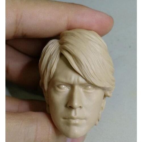 Blank 1/6 Scale Handsome Boy Takeshi Kaneshiro Head Sculpt Unpainted Fit 12" Figure