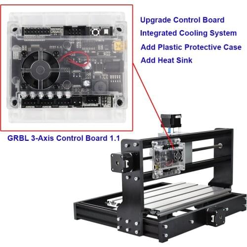 GRBL1.1 USB Port Laser Engraving Machine Control Board, 3-Axis Motherboard, Integrated Driver, Upgrade CNC Controller