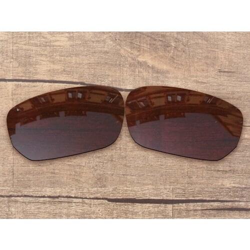 Vonxyz Bronze Brown Polycarbonate Replacement Lenses for-Oakley Style Switch Frame
