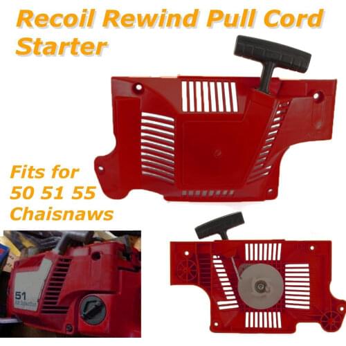 Replacement for Husqvarna 50 51 55 51EPA 55EPA 55EU1 55 Trimmer Recoil Starter Pull Type 503151801