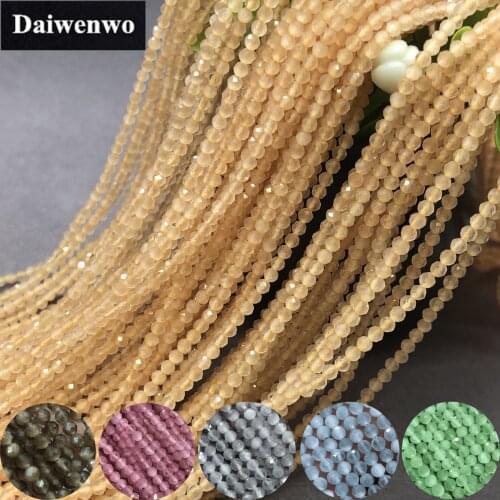2/3mm 7 colors Cat Eye Beas for Womne DIY Accessories Faceted Green Gray