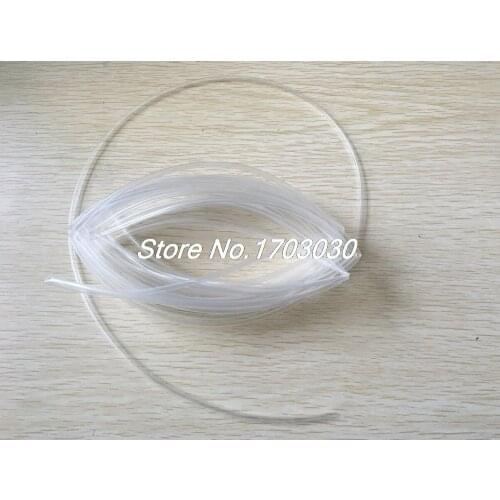 2.5mm Diameter Clear Polyolefin Heat Shrinking Tube 8M 26.2Ft
