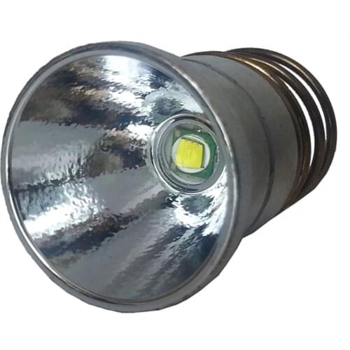 26.5mm XML T6 LED Drop-in Module lamp cap SMO / OP Aluminum Reflector for 501B 502B P60 M5 M6 Flashlight torch Light 1/3/5 MODE