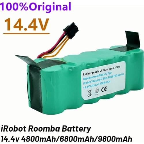 14.4V 4.8/6.8/9.8Ah Sweeping robot NiMH battery for Kitfort KT504 Haier T322 T321 T320 T325/Panda X500 X580/Ecovacs Mirror CR120