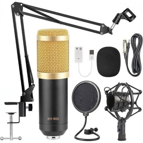 BM800 Studio Microphone Professional Microfone BM800 Condenser Sound Recording Microphone For Computer