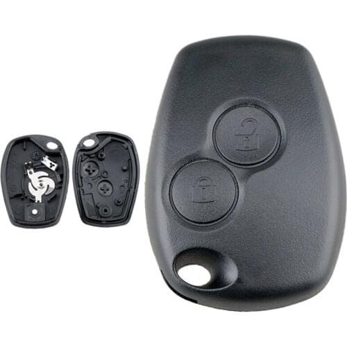 2 Button Car Keyless Key Fob Case Shell Cover Fit for Renault Megane Modus Espace Laguna Duster Logan DACIA Sandero Fluence Clio