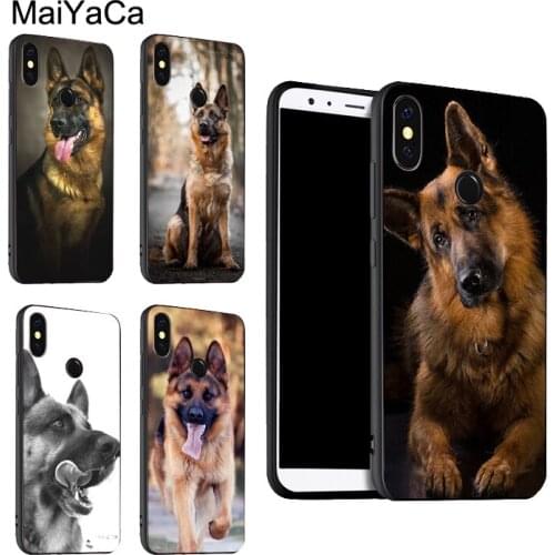 German Shepherd Dog For POCO X3 F2 Case For Redmi Note 9 Pro 8 7 8T 9S 9A 9C For Mi Note 10 Lite 9T A3 Coque