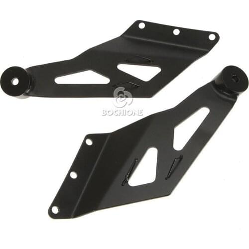 For Dodge Ram 1500 2500 3500 Upper Mount Bracket Fit 50" Straight Light Bar 2X