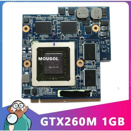 For Asus G60VX G51VX G51V G60VX REV 2.1 P/N 60-NV3VG1000-D01 GTX 260M GTX260M Vga Video Card G92-751-B1