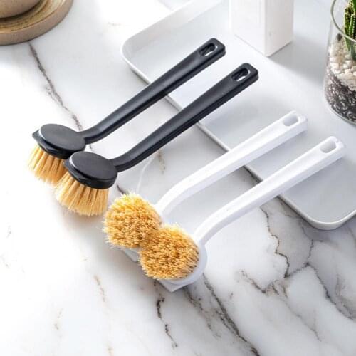 Home Supplies Dishwashing Brush High-toughness Lightweigh Convenient Sisal Kitchen Pot Washing Natural Brush for Daily Use
