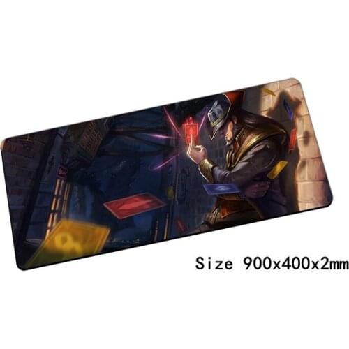 Twisted Fate mouse pad 90x40cm pad mouse lol notbook computer mousepad Card Master gaming padmouse gamer laptop mouse mats