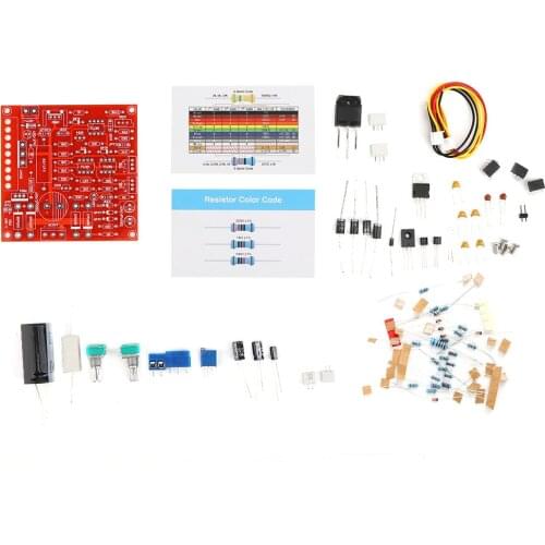 Laboratory power supply 0-30V 2MA-3A Adjustable DC Regulated Power Supply DIY Kit for Short-Circuit Current Limit Protection