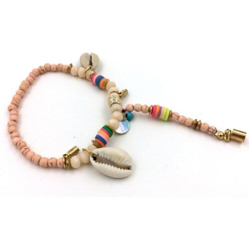 2015 New European Boho Jewelry Suppliers handcrafted bracelet stone beads beaded bracelet stone bracelet for women girl